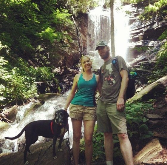 This shot was taken just a few days after we found out that I was pregnant. Shhhhh!